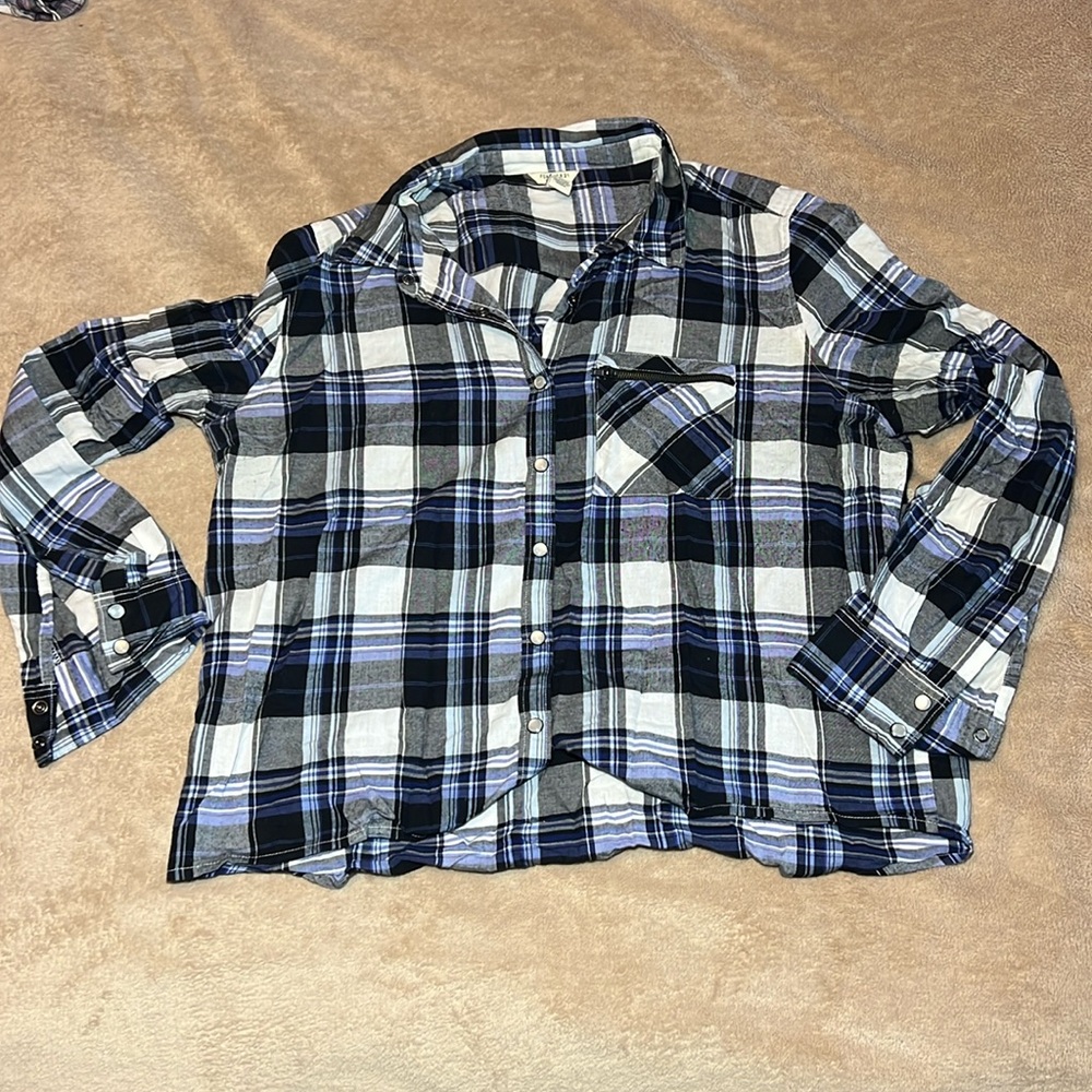 Gently Worn Forever 21 Flannel Shirt L